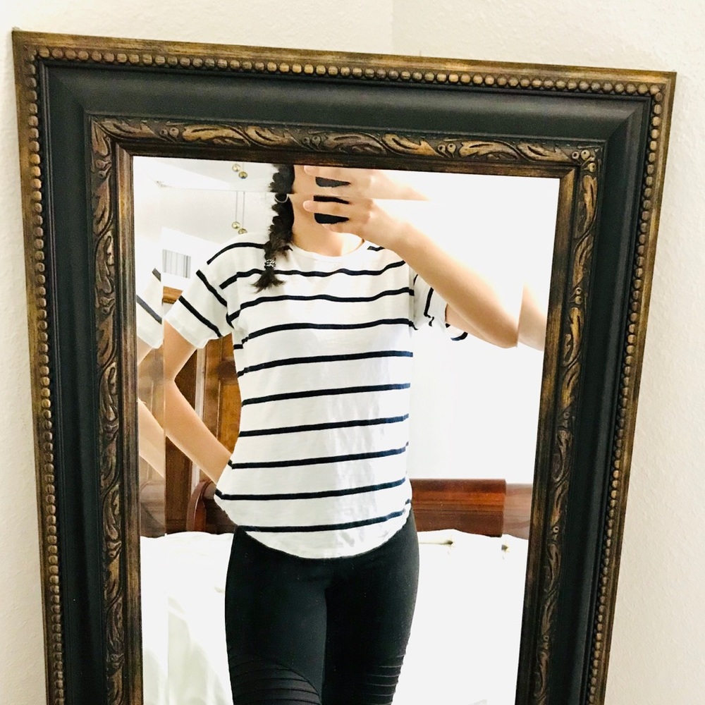 MADEWELL CASUAL STRIPED TOP